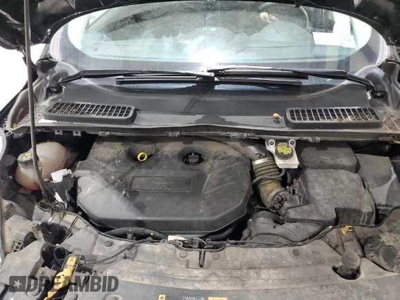 2017 Ford Escape SE with VIN 1FMCU9G96HUE03765, listed as a Copart auction lot 51468405 with 96,963 mi miles and Salvage Title. Bid and sale history available at carsss.com. Image 12.