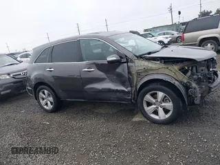 2011 Acura MDX Tech Pkg with VIN 2HNYD2H60BH505492, listed as a IAAI auction lot 41730921 with 126,460 mi miles. Bid and sale history available at carsss.com. Image 6.