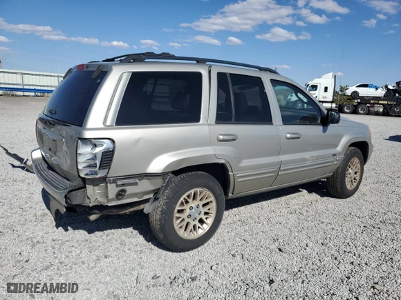 2004 Jeep Grand Cherokee Limited with VIN 1J4GW58N24C129849, listed as a Copart auction lot 48425475 with 116,014 mi miles and Salvage Title. Bid and sale history available at carsss.com. Image 3.