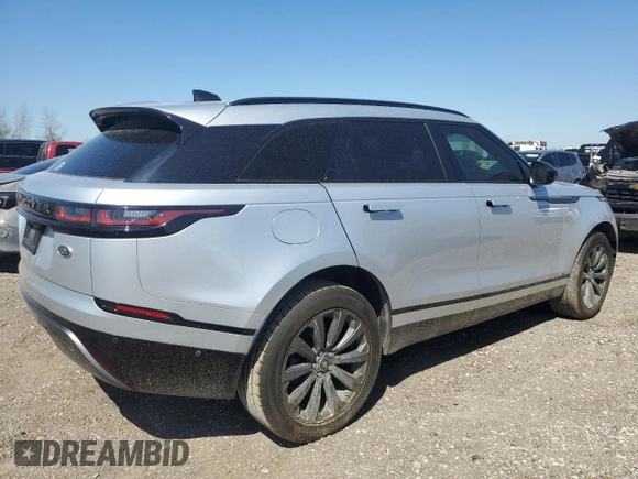 2018 Land Rover Range Rover Velar R-Dynamic SE with VIN SALYL2RXXJA736020, listed as a Copart auction lot 48345195 with 91,684 mi miles and Clean title. Bid and sale history available at DreamBid. Image 3.