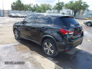 2020 Mitsubishi Outlander Sport ES 2.0 with VIN JA4AR3AU8LU028620, listed as a IAAI auction lot 42176148 with 84,100 mi miles. Bid and sale history available at carsss.com. Image 3.