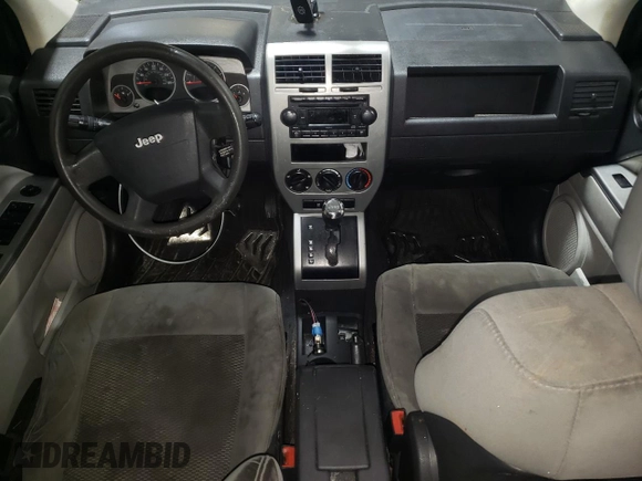 2007 Jeep Compass Sport with VIN 1J8FF47W57D193557, listed as a Copart auction lot 44903375 with 0 mi miles and Salvage Title. Bid and sale history available at carsss.com. Image 8.
