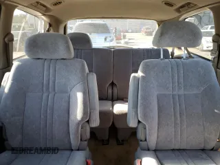 2000 Toyota Sienna LE with VIN 4T3ZF13C2YU281355, listed as a Copart auction lot 76415954 with 133,763 mi miles and Salvage Title. Bid and sale history available at carsss.com. Image 10.