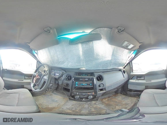 2014 Ford F-150 XL with VIN 1FTNF1CT3EKE02302, listed as a Copart auction lot 69056354 with 203,763 mi miles and Salvage Title. Bid and sale history available at carsss.com. Image 14.
