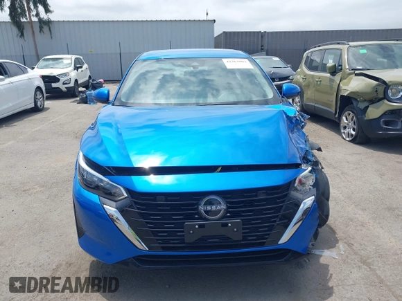 2024 Nissan Sentra SV with VIN 3N1AB8CV2RY387421, listed as a IAAI auction lot 42362993 with 9,068 mi miles and . Bid and sale history available at DreamBid. Image 13.