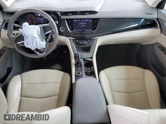 2020 Cadillac XT6 FWD Premium Luxury with VIN 1GYKPCRS8LZ235167, listed as a Copart auction lot 51710695 with 42,623 mi miles and Salvage Title. Bid and sale history available at carsss.com. Image 8.