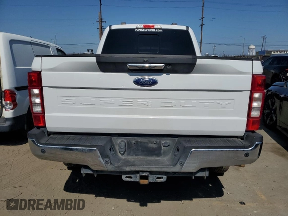 2020 Ford F-250 XL with VIN 1FT7W2BT2LED04826, listed as a Copart auction lot 63795475 with 140,668 mi miles and Salvage title. Bid and sale history available at DreamBid. Image 6.