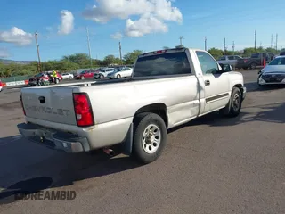 2006 Chevrolet Silverado 1500 Work Truck with VIN 1GCEC14X46Z248041, listed as a IAAI auction lot 41345560 with 130,434 mi miles and . Bid and sale history available at DreamBid. Image 4.