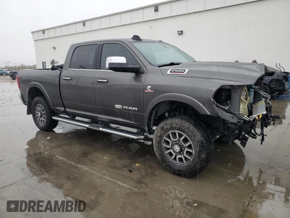 2022 Ram 2500 Longhorn z VIN 3C6UR5GL5NG242264, wystawiony jako Copart lot #82698174 z przebiegiem 42 661 mil mil oraz Szkoda całkowita • Salvage title. Historia ofert i sprzedaży dostępna na DreamBid. Obrazek 4.