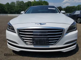 2017 Genesis G80 3.8L with VIN KMHGN4JE6HU180487, listed as a Copart auction lot 61892375 with 150,397 mi miles and Salvage title. Bid and sale history available at DreamBid. Image 5.