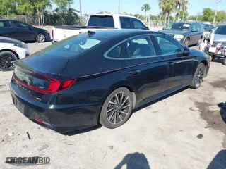 2020 Hyundai Sonata SEL Plus with VIN 5NPEJ4J23LH024522, listed as a IAAI auction lot 41780196 with 58,801 mi miles. Bid and sale history available at carsss.com. Image 4.