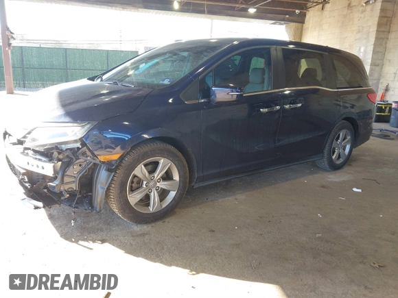 2019 Honda Odyssey EX-L z VIN 5FNRL6H74KB126773, wystawiony jako IAAI lot #41800523 z przebiegiem 46 982 mil mil oraz . Historia ofert i sprzedaży dostępna na DreamBid. Obrazek 18.