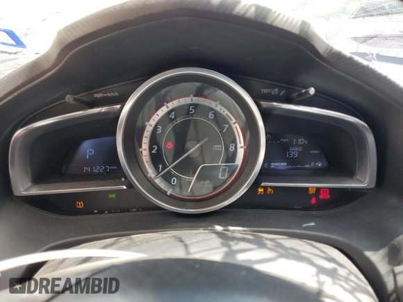 2016 Mazda 3 S Touring with VIN JM1BM1M3XG1342809, listed as a Copart auction lot 61915845 with 141,227 mi miles and Salvage title. Bid and sale history available at DreamBid. Image 9.