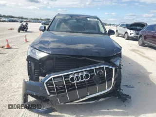 2024 Audi Q7 Premium Plus with VIN WA1LCBF73RD002748, listed as a Copart auction lot 83839434 with 8,267 mi miles and Non Repairable. Bid and sale history available at carsss.com. Image 5.