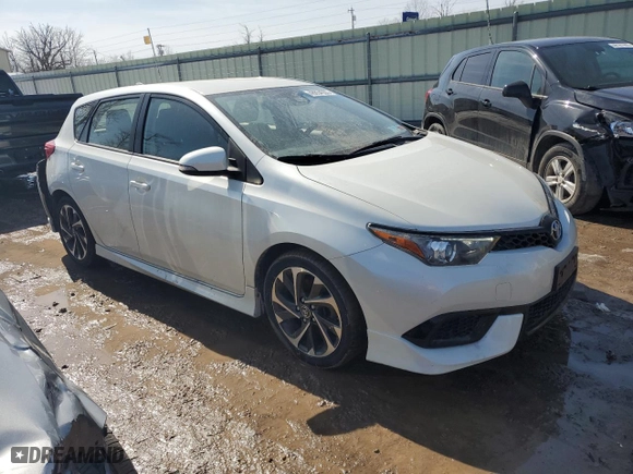 2017 Toyota Corolla iM with VIN JTNKARJE8HJ549614, listed as a Copart auction lot 48654555 with NaN miles and Salvage Title. Bid and sale history available at carsss.com. Image 4.