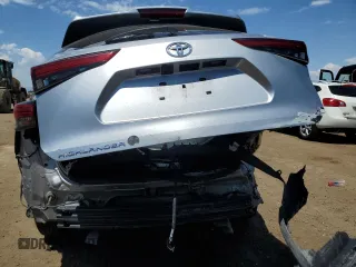 2021 Toyota Highlander L with VIN 5TDCZRAH8MS074491, listed as a Copart auction lot 60289405 with 54,589 mi miles and Salvage title. Bid and sale history available at DreamBid. Image 6.