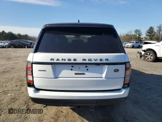 2017 Land Rover Range Rover with VIN SALGS2FE2HA322595, listed as a Copart auction lot 48657725 with 123,587 mi miles and Clean title. Bid and sale history available at DreamBid. Image 6.