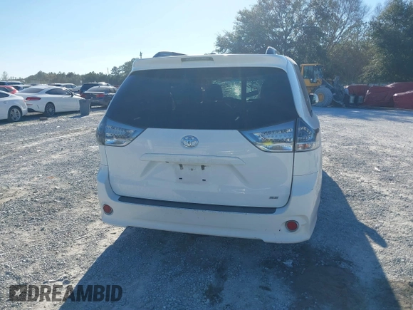 2014 Toyota Sienna SE with VIN 5TDXK3DC4ES487772, listed as a IAAI auction lot 41218295 with 153,368 mi miles and . Bid and sale history available at DreamBid. Image 16.