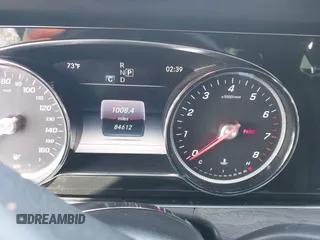 2018 Mercedes-Benz E-Class E 300 with VIN WDDZF4JB5JA455098, listed as a IAAI auction lot 41860177 with 84,612 mi miles. Bid and sale history available at carsss.com. Image 7.