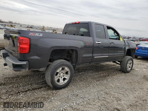 2014 Chevrolet Silverado 1500 LTZ with VIN 1GCVKSEC8EZ210170, listed as a Copart auction lot 48259835 with 134,905 mi miles and Salvage Title. Bid and sale history available at DreamBid. Image 3.