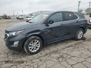 2021 Chevrolet Equinox LT with VIN 2GNAXUEV2M6143032, listed as a Copart auction lot 55396515 with 137,734 mi miles and Clean Title. Bid and sale history available at DreamBid. Image 1.