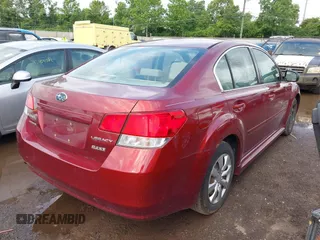 2013 Subaru Legacy 2.5i with VIN 4S3BMBA67D3046229, listed as a IAAI auction lot 42451162 with 155,850 mi miles and . Bid and sale history available at DreamBid. Image 4.