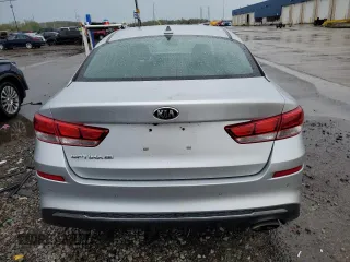 2019 Kia Optima LX with VIN 5XXGT4L32KG331490, listed as a Copart auction lot 55242975 with 104,500 mi miles and Clean title. Bid and sale history available at DreamBid. Image 6.