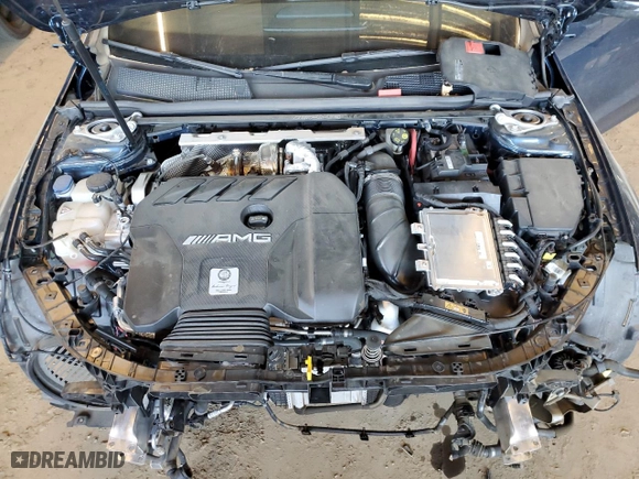 2022 Mercedes-Benz CLA with VIN W1K5J5DB2NN278412, listed as a Copart auction lot 88296995 with 33,186 mi miles and Salvage Title. Bid and sale history available at carsss.com. Image 11.