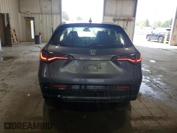 2023 Honda HR-V LX with VIN 3CZRZ2H36PM732951, listed as a Copart auction lot 61979945 with 19,752 mi miles and Salvage title. Bid and sale history available at DreamBid. Image 6.