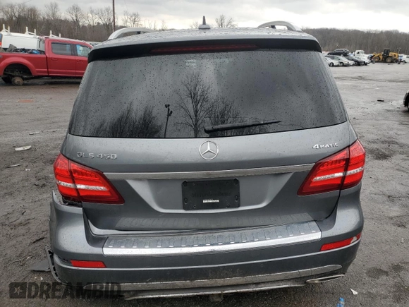 2019 Mercedes-Benz GLS 450 with VIN 4JGDF6EE2KB238314, listed as a Copart auction lot 45049294 with 20,552 mi miles and Non Repairable. Bid and sale history available at DreamBid. Image 6.