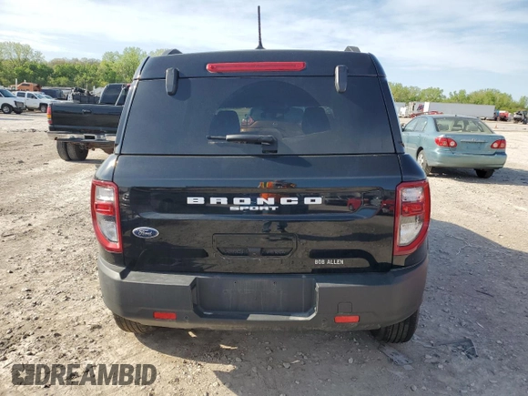 2023 Ford Bronco Sport Outer Banks z VIN 3FMCR9C69PRD88942, wystawiony jako Copart lot #53879305 z przebiegiem 15 590 mil mil oraz Szkoda całkowita • Salvage title. Historia ofert i sprzedaży dostępna na DreamBid. Obrazek 6.