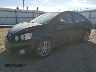 2012 Chevrolet Sonic LT with VIN 1G1JC5SH6C4156562, listed as a Copart auction lot 88362745 with 137,940 mi miles and Salvage title. Bid and sale history available at DreamBid. Image 1.