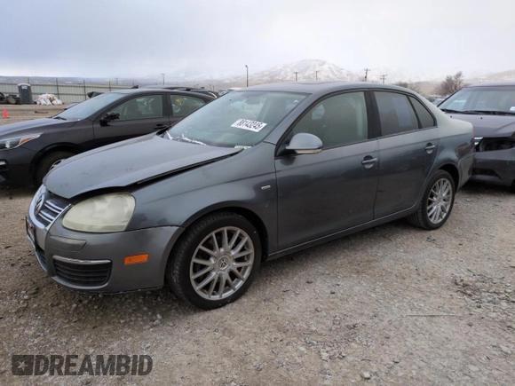 2008 Volkswagen Jetta Wolfsburg Edition with VIN 3VWRJ71K08M188215, listed as a Copart auction lot 88179355 with 83,314 mi miles and Salvage title. Bid and sale history available at DreamBid. Image 1.