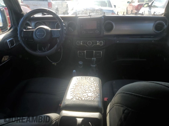 2020 Jeep Wrangler Unlimited Sport S z VIN 1C4HJXDG5LW325387, wystawiony jako Copart lot #41467505 z przebiegiem 104 343 mil mil oraz Szkoda całkowita • Salvage title. Historia ofert i sprzedaży dostępna na DreamBid. Obrazek 8.