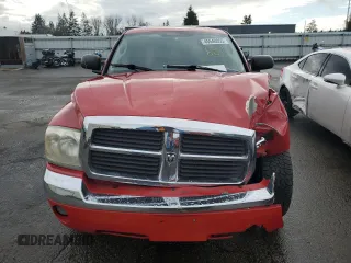2005 Dodge Dakota Laramie with VIN 1D7HW58N65S227595, listed as a Copart auction lot 45540055 with 155,717 mi miles and Salvage Title. Bid and sale history available at DreamBid. Image 5.
