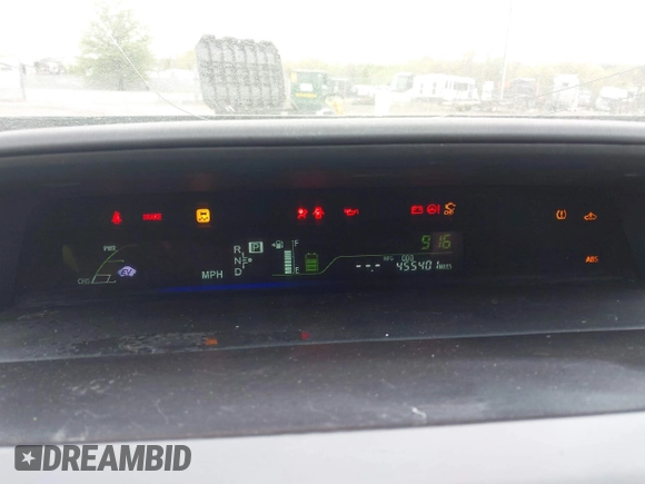 2013 Toyota Prius Two with VIN JTDZN3EU9D3193338, listed as a IAAI auction lot 42088837 with 455,401 mi miles and . Bid and sale history available at DreamBid. Image 7.