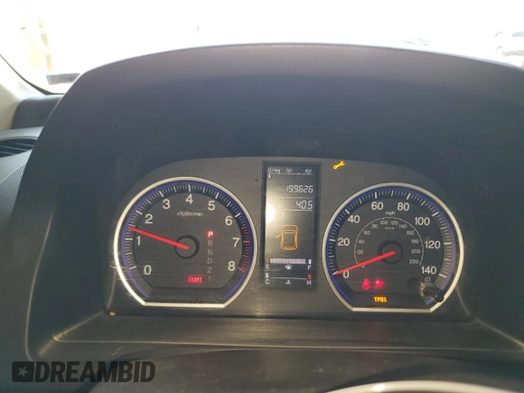 2008 Honda CR-V EX-L with VIN 5J6RE38738L008674, listed as a Copart auction lot 52817725 with 199,626 mi miles and Salvage Title. Bid and sale history available at carsss.com. Image 9.