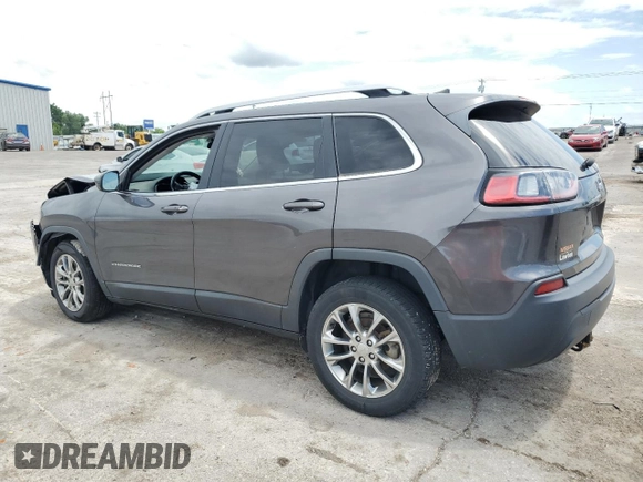 2019 Jeep Cherokee Latitude Plus z VIN 1C4PJLLB5KD226718, wystawiony jako Copart lot #62527585 z przebiegiem 99 990 mil mil oraz Szkoda całkowita • Salvage title. Historia ofert i sprzedaży dostępna na DreamBid. Obrazek 2.
