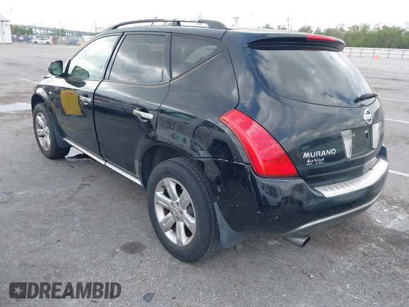 2006 Nissan Murano SL z VIN JN8AZ08T06W411157, wystawiony jako IAAI lot #41957424 z przebiegiem 121 902 mil mil oraz . Historia ofert i sprzedaży dostępna na DreamBid. Obrazek 3.