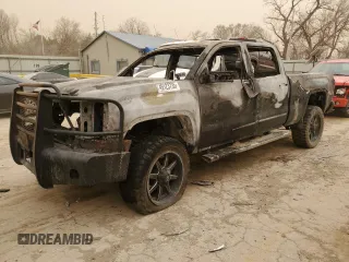 2015 GMC Sierra 2500HD Denali with VIN 1GT120E8XFF185600, listed as a Copart auction lot 49123735 with Not provided miles and Non repairable. Bid and sale history available at DreamBid. Image 1.