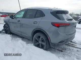 2022 Buick Envision Essence with VIN LRBFZPR43ND081511, listed as a IAAI auction lot 41574279 with 35,490 mi miles. Bid and sale history available at carsss.com. Image 3.