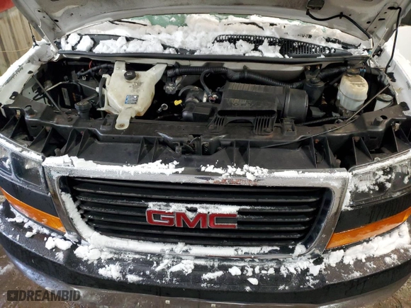 2013 GMC Savana Cargo Van with VIN 1GTW7FCA9D1143400, listed as a Copart auction lot 44860895 with 214,827 mi miles and Clean Title. Bid and sale history available at carsss.com. Image 12.