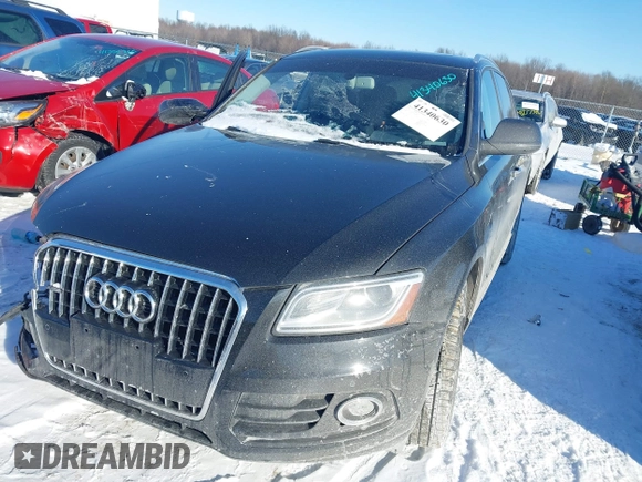 2016 Audi Q5 Premium Plus with VIN WA1L2AFP7GA139588, listed as a IAAI auction lot 41340630 with 115,655 mi miles. Bid and sale history available at carsss.com. Image 16.