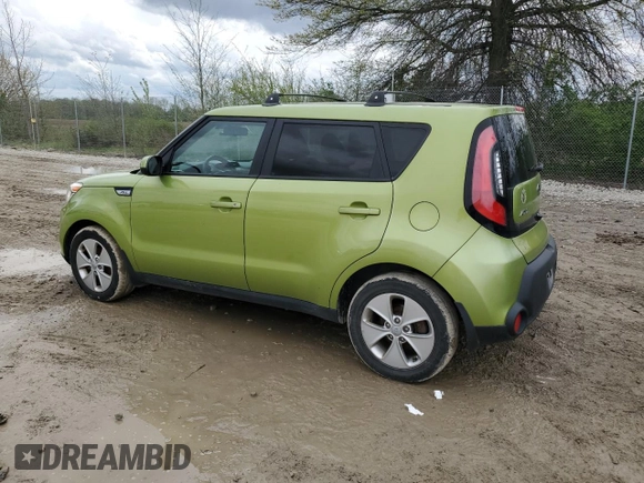 2015 Kia Soul with VIN KNDJN2A21F7808763, listed as a Copart auction lot 55082025 with 205,531 mi miles and Clean Title. Bid and sale history available at carsss.com. Image 2.