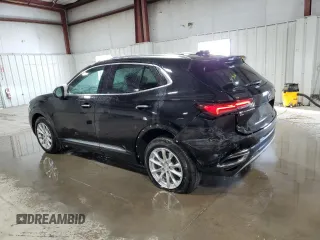 2021 Buick Envision Preferred with VIN LRBFZMR49MD086080, listed as a Copart auction lot 89330415 with 34,431 mi miles and Salvage Title. Bid and sale history available at carsss.com. Image 2.