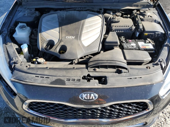 2015 Kia Cadenza Premium with VIN KNALN4D78F5182021, listed as a Copart auction lot 82618144 with 130,251 mi miles and Salvage Title. Bid and sale history available at carsss.com. Image 11.