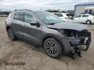 2022 Ford Escape Titanium Plug-In Hybrid with VIN 1FMCU0LZ9NUA41010, listed as a Copart auction lot 52054455 with 45,323 mi miles and Salvage title. Bid and sale history available at DreamBid. Image 4.