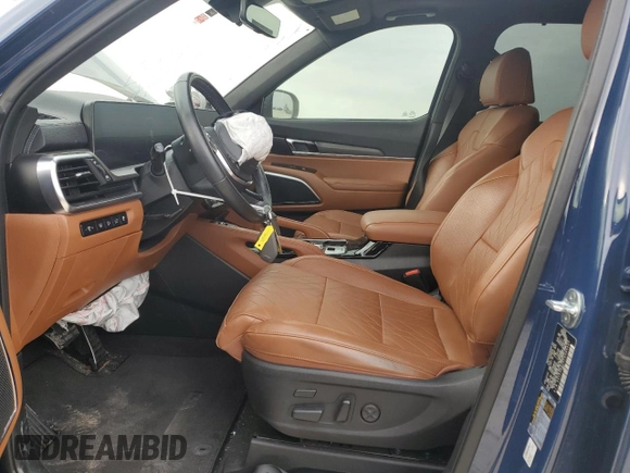 2023 Kia Telluride SX Prestige X-Pro with VIN 5XYP5DGC6PG394325, listed as a Copart auction lot 45753175 with 23,376 mi miles and Salvage title. Bid and sale history available at DreamBid. Image 7.
