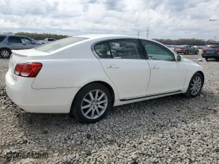 2006 Lexus GS 300 with VIN JTHBH96S465032071, listed as a Copart auction lot 47713674 with 34,461 mi miles and Salvage Title. Bid and sale history available at carsss.com. Image 3.