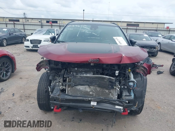 2022 Jeep Compass Trailhawk with VIN 3C4NJDDB3NT203092, listed as a IAAI auction lot 42017373 with Not provided miles and . Bid and sale history available at DreamBid. Image 13.